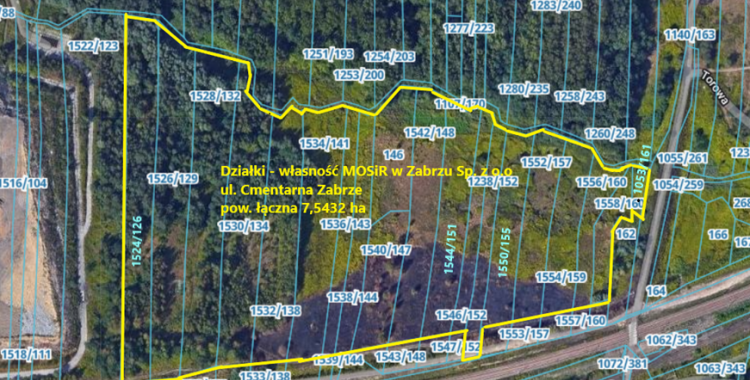 MOSiR w Zabrzu Sp. z o.o. ogłasza drugi ustny przetarg nieograniczony na sprzedaż prawa własności nieruchomości